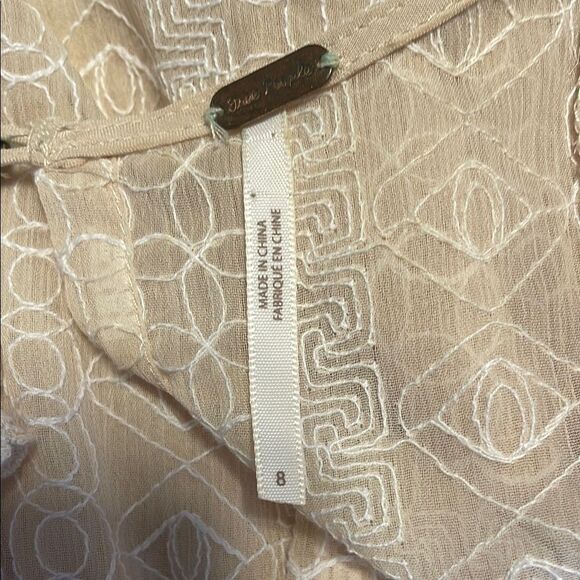 Free People Wherever You Go Crochet Lace Mini Dress - Picture 4 of 7